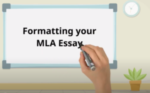 Formatting your MLA Essay